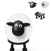 Stojak na papier toaletowy Owca Dekoracyjny Uchwyt Wolnostojący