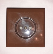 Gniazdo pojedyncze bez uziemienia PT-120PF BR brązowe SCHNEIDER- ELDA Forum