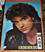 RICHARD MARX : plakat Vintage / PRL : 1989 rok z gazety Razem