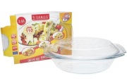 Termisil Naczynie żaroodporne z pokrywą owalne 2,9