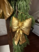 Zestaw 20 szt kokardy złote połyskujące 