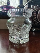 Ładny niewielki kryształ z okresu PRL wazonik