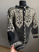 Norweski sweter uniseks wełniany 100 % wełna M/L