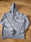 Bluza męska szara z kapturem 