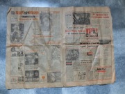 stara kompletna gazeta WIECZÓR WYBRZEŻA Gdańsk Trójmiasto 1986 kolekcja PRL