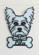 Tabliczka na drzwi dla dziecka pies York