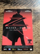 MASKA ZORRO  1998  ulotki filmowe  Banderas
