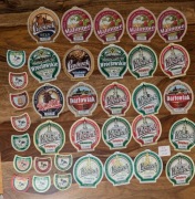 etykiety od piwa stare Browar Lwówek NIE klejone - zestaw 24 szt.