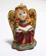 Aniołek figurka ok.7 cm anioł na choinkę bombka dzwonek