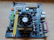 Płyta główna Gigabyte M61SME-S2L wraz z procesorem AMD Athlon 64 X2