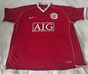 Domowa koszulka Menchester United z lat 2002- 2004 rozmiar XL - 188cm.