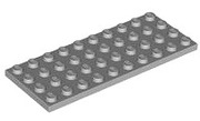LEGO 1 x 3030 płytka 4x10 - szary jasny