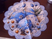 serwetka serweta wielkanocna 4 szt podkładka dekoracja wyprzedaż tekstyliów