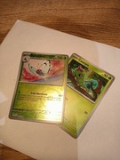 KARTA POKEMON JOURNEY TOGETHER BUTTERFREE JTG 003/159 REVERSE + caterpie