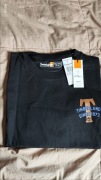 Timberland czarny t-shirt rozm XXL jak XXXL z nadrukiem 
