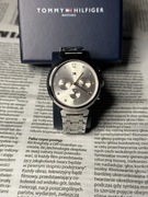 Tommy Hilfiger Damski analogowy zegarek kwarcowy Srebrny 1782346
