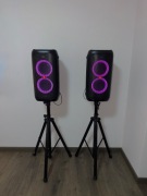 JBL PartyBox 100 + statywy
