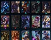 Konto League of Legends Dużo skinów wysoka dywizja