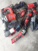 Szlifierki,opalarki wiertarka uszkodzone pakiet to co na zdjęciach .