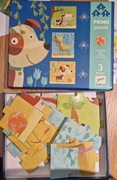 Primo puzzle dla dzieci DJECO psy 2+