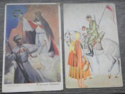 2 Pocztówki 48 p.p. Strzelców Kresowych Czyżew, Zaręby