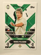 Match Attax Extra 2024/2025 MANUEL PELLEGRINI nr.118 MANAGER