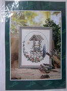 Zestaw haft krzyżykowy liczony Obraz Studnia 32x43