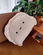 pluszowy pieróg, pierożek dimsum dekoracyjna poduszka przytulanka