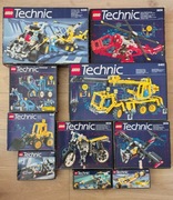 LEGO Technic zestaw kompletnych 10 setów z lat 90