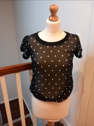 Piękna bluzka marki Terranova roz XS * groszki