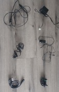 3 x zasilacz - ładowarka. 3 x kabel zasilający 