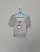 Crop top siateczka nowy r XS Primark