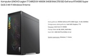 GAMING LENOVO Legion T7 i9 64GB 2TB RTX4080S Wi-Fi W11 - JAK NOWY!