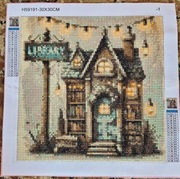 Haft diamentowy - sklepik III (gotowy)