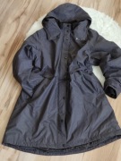 Parka damska ciepła w szarym kolorze Outdoor techniczna turystyczna|XL54/56