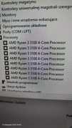 Procesor AMD Ryzen 3100 - całkowicie sprawny 