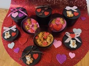 Świeczki sojowe handmade walentynki misie pachnące różne rodzaje 