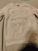 Little kids bluza pluszowa kotek rozm. 122