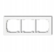 Ramka potrójna Karlik DECO biały DR-3
