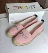 Nowe espadryle Esprit różowe 41 buty damskie