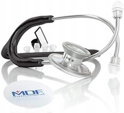 Stetoskop internistyczny luksusowy lekki MDF 747XP Deluxe czarny