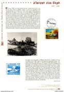 Francja - sławni malarze, Vincent Van Gogh ( karnet )