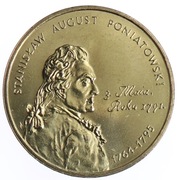 Moneta 2 zł Stanisław August Poniatowski - 2005 rok