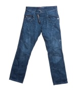 Cipo & Baxx 3232 vintage jeans straight niebieski męskie