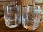 Dukla Praha - 2 szklanki, Czechosłowacja lata 60/70.  