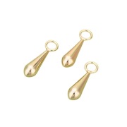 Zawieszka pozłacana 18K, 16 x 4 mm., 1 szt.