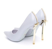 Vices szpilki ze złotą kokardką 36 