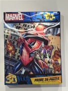 Puzzle 3D Spiderman Marvel prime 3D 300 6+ 31x46cm nowe trójwymiarowe