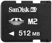 NOWA KARTA PAMIĘCI MEMORY STICK MICRO M2 SANDISK 512MB ORYGINAŁ !!