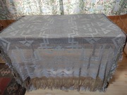 Szydełkowy obrus 125x125 + frędzle